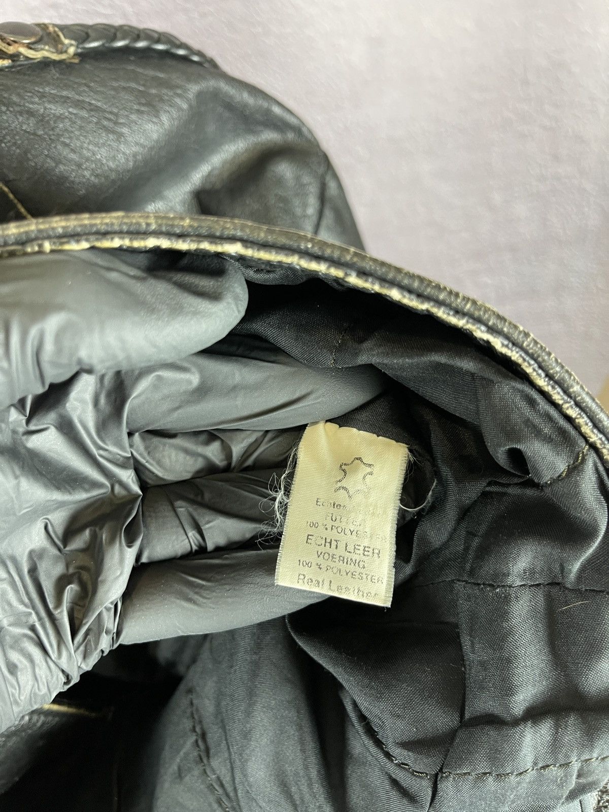 Vintage Norma Vintage 80s 90s Leather motorcycle jacket Kronos Rare Size US L / EU 52-54 / 3 - 23 Thumbnail