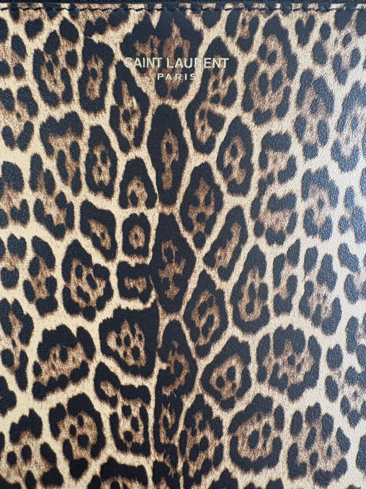 Saint Laurent Paris Saint Laurent Leopard Pouch Size ONE SIZE - 7 Thumbnail