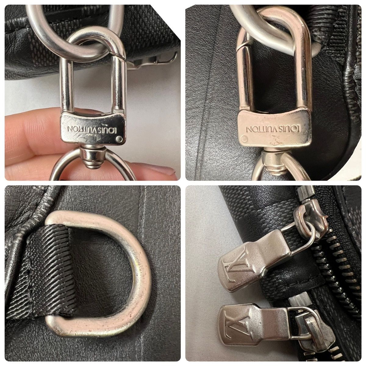 Louis Vuitton LV Louis Vuitton Avenue Slingbag Sling Bag Backpack Black Size ONE SIZE - 11 Thumbnail