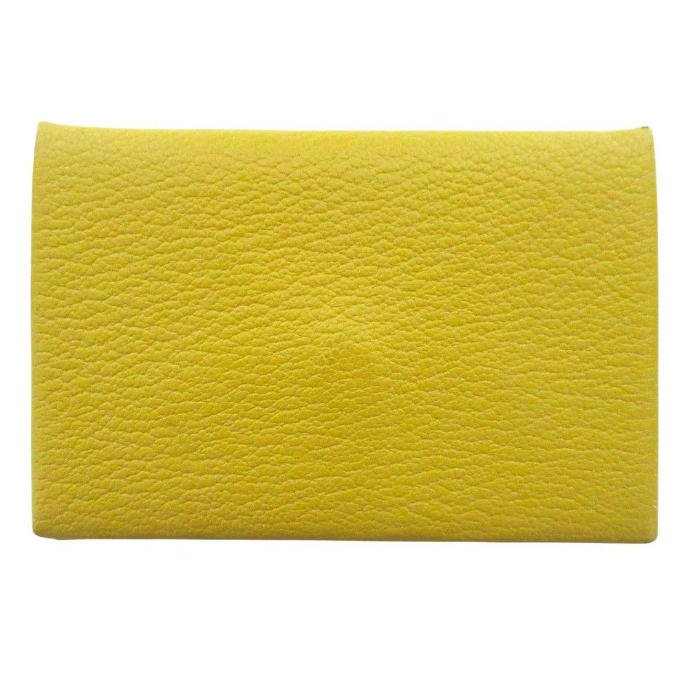 Hermes Hermes Hermes Chevre Calvi Card Case Leather Card Case D DUTY FREE for USA Size ONE SIZE - 1 Thumbnail