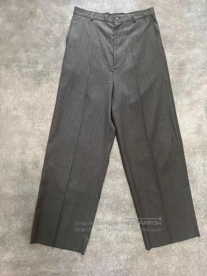 Balenciaga SS24 Striped Casual Pants.