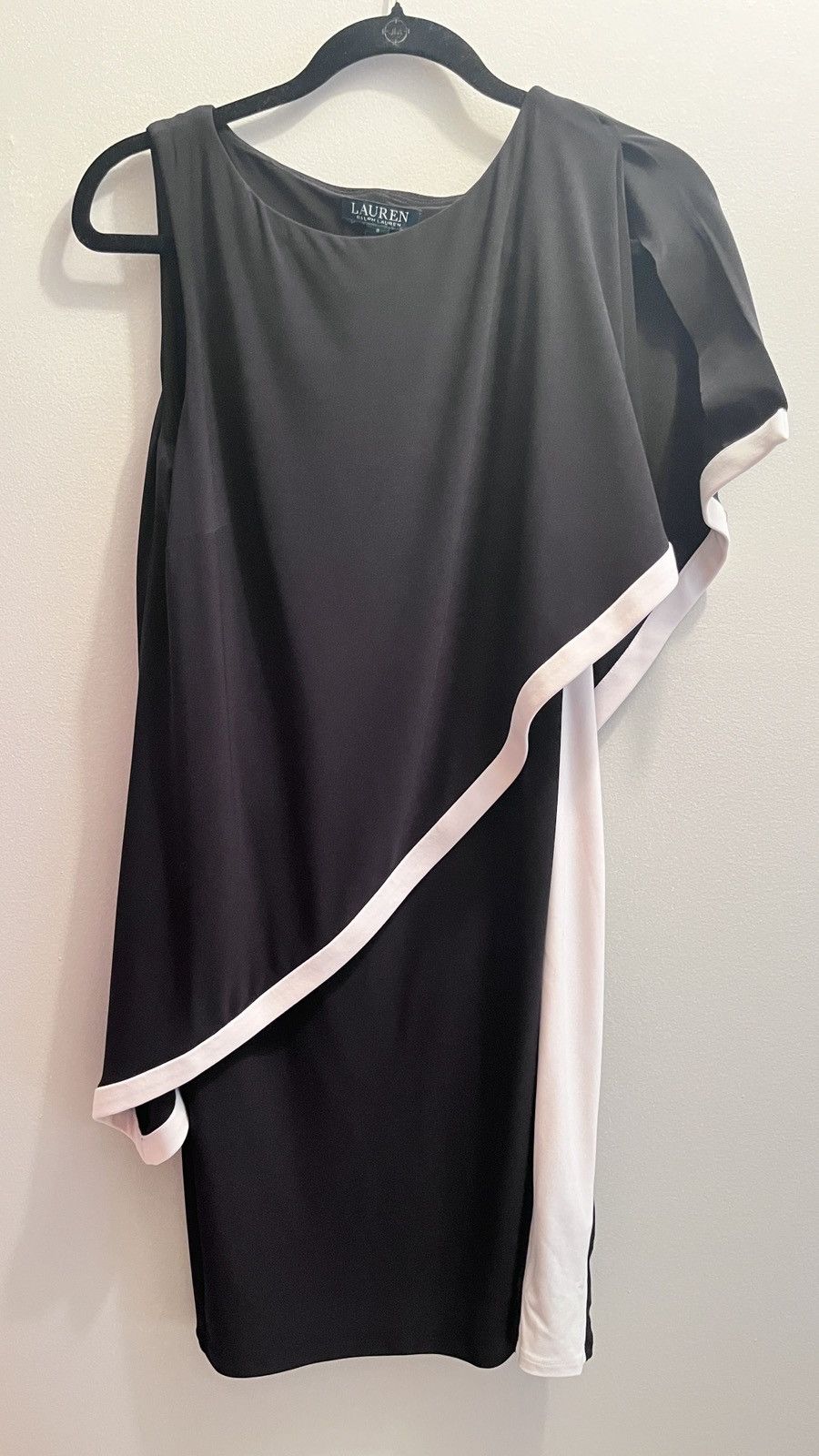 Ralph Lauren Lauren Ralph Lauren Colorblocked Overlay Dress Size M / US 6-8 / IT 42-44 - 3 Thumbnail