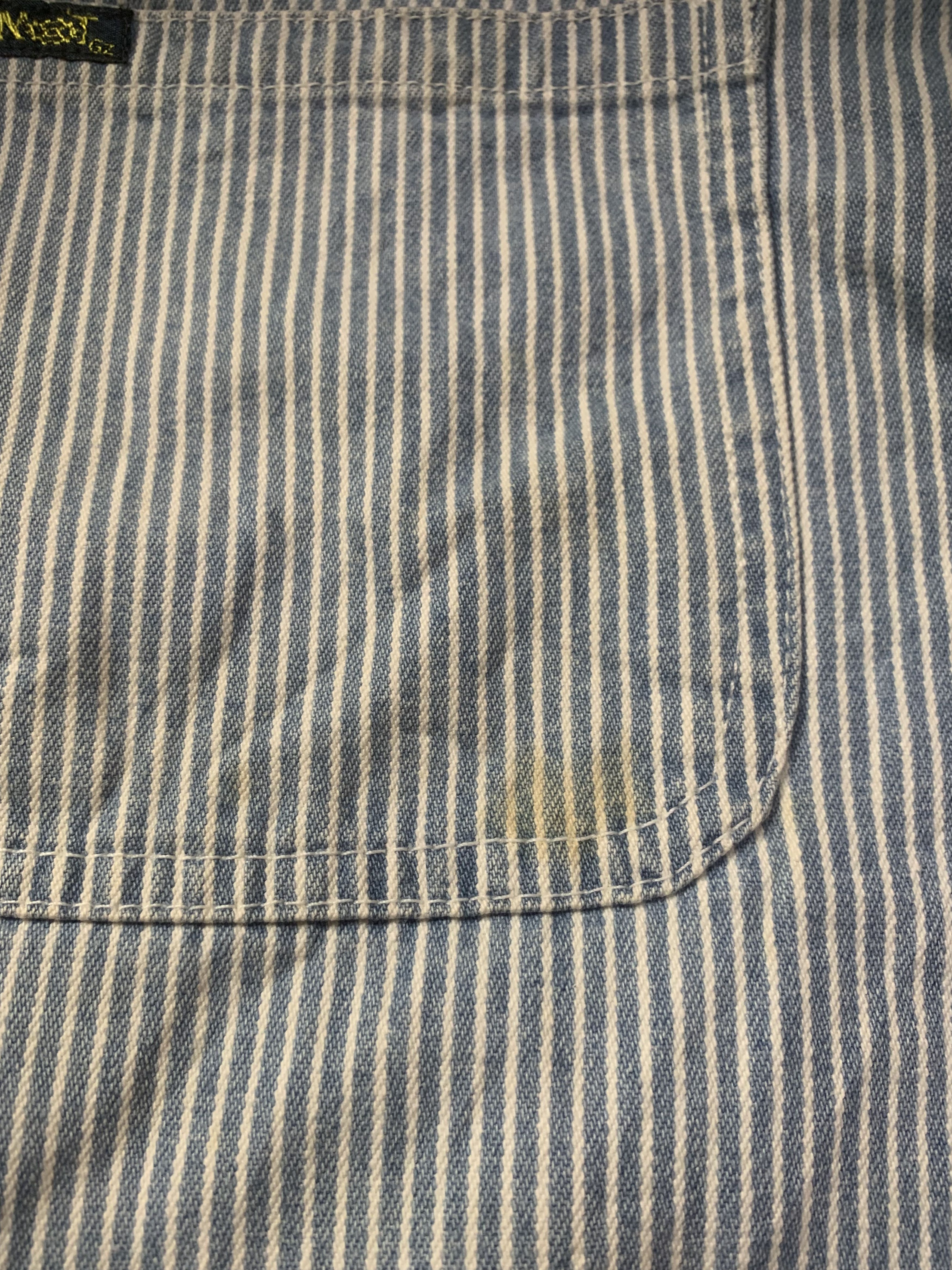 Japanese Brand × Vintage Vintage Not Sunlucas Hickory Stripe Chore Jacket Size US M / EU 48-50 / 2 - 7 Thumbnail