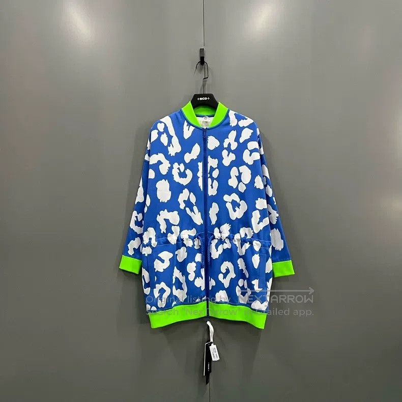 Hermes Hermes Blue pattern full-print jacket Size XS / US 0-2 / IT 36-38 - 1 Thumbnail
