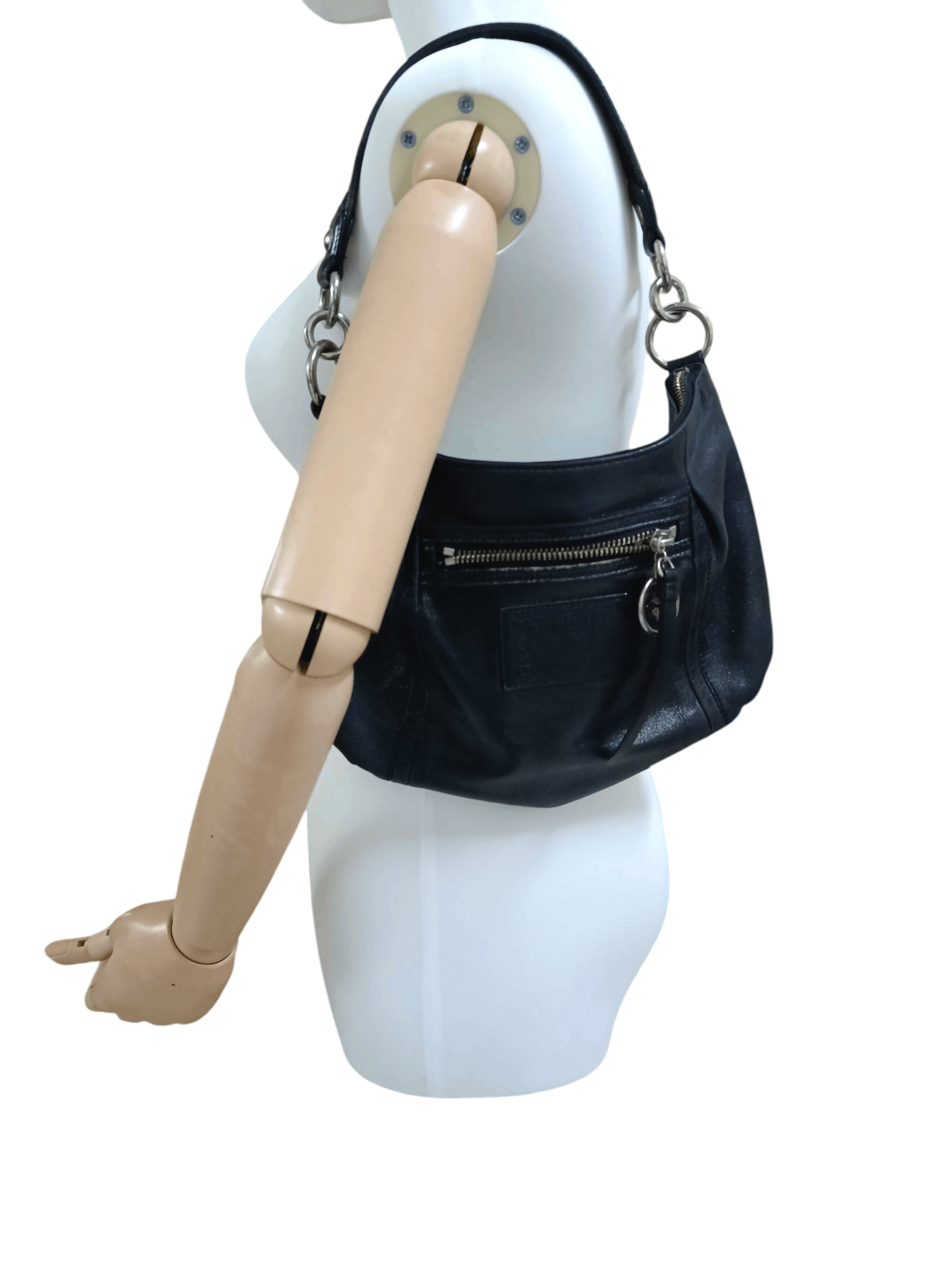 Coach COACH POPPY LEATHER SHOULDER Size ONE SIZE - 1 Thumbnail
