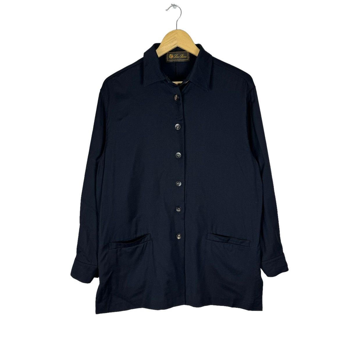 ⚡️LORO PIANA ITALY WOOL BUTTON UP SHIRTS