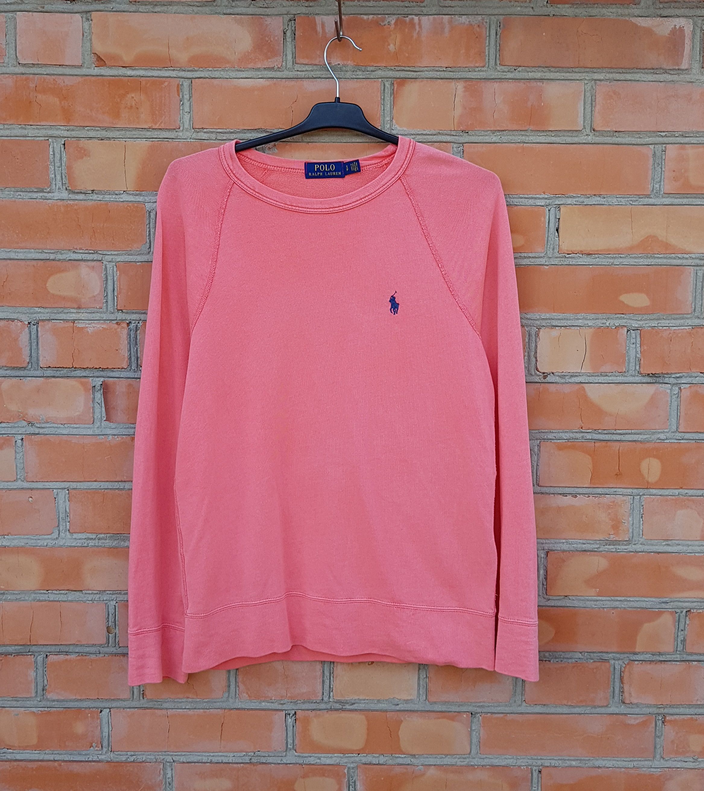 Polo Ralph Lauren Polo Ralph Lauren Cotton Long Sleeve Sweathsirt Pullover Size US S / EU 44-46 / 1 - 1 Thumbnail