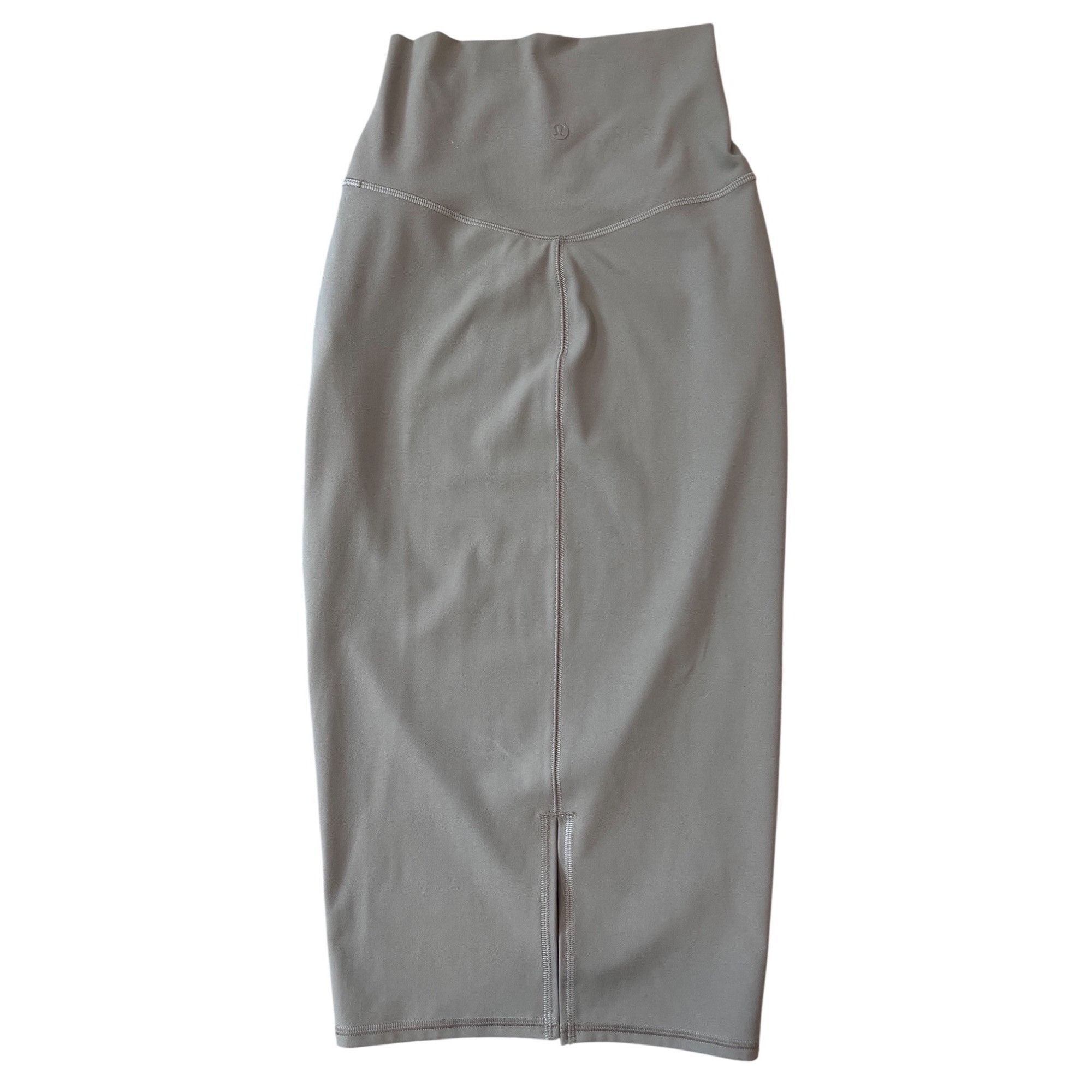 Lululemon Lululemon Nulu Slim-Fit High-Rise Skirt Size 2 30” NWOTTaupe Size 26" / US 2 / IT 38 - 4 Thumbnail