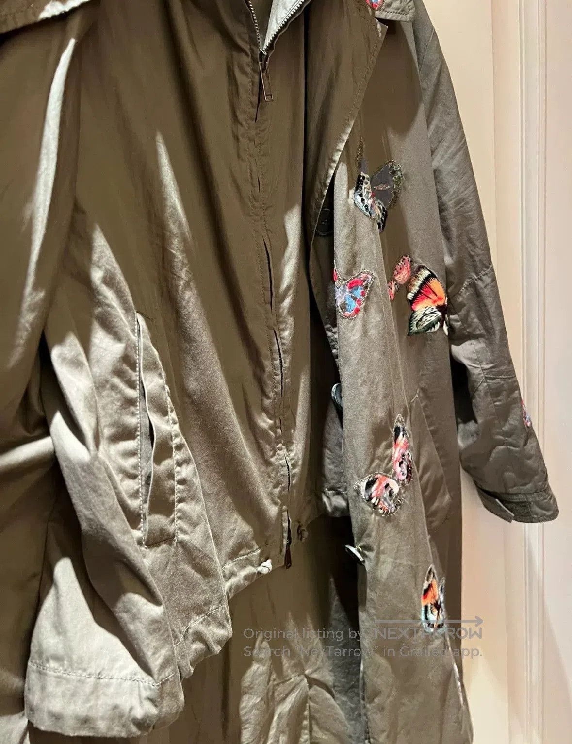 Valentino Valentino Embroidered Butterfly Coat. Size US S / EU 44-46 / 1 - 4 Thumbnail