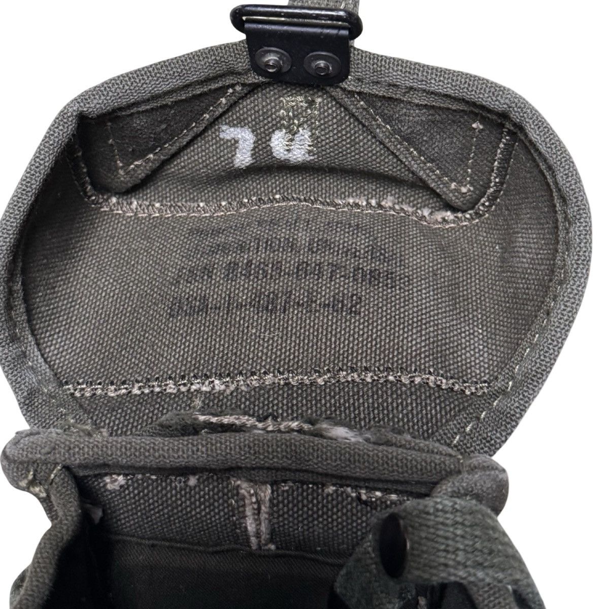 Vintage VTG US M1956 AMMO MAG POUCH OD GREEN CANVAS VIETNAM ERA Size ONE SIZE - 4 Thumbnail
