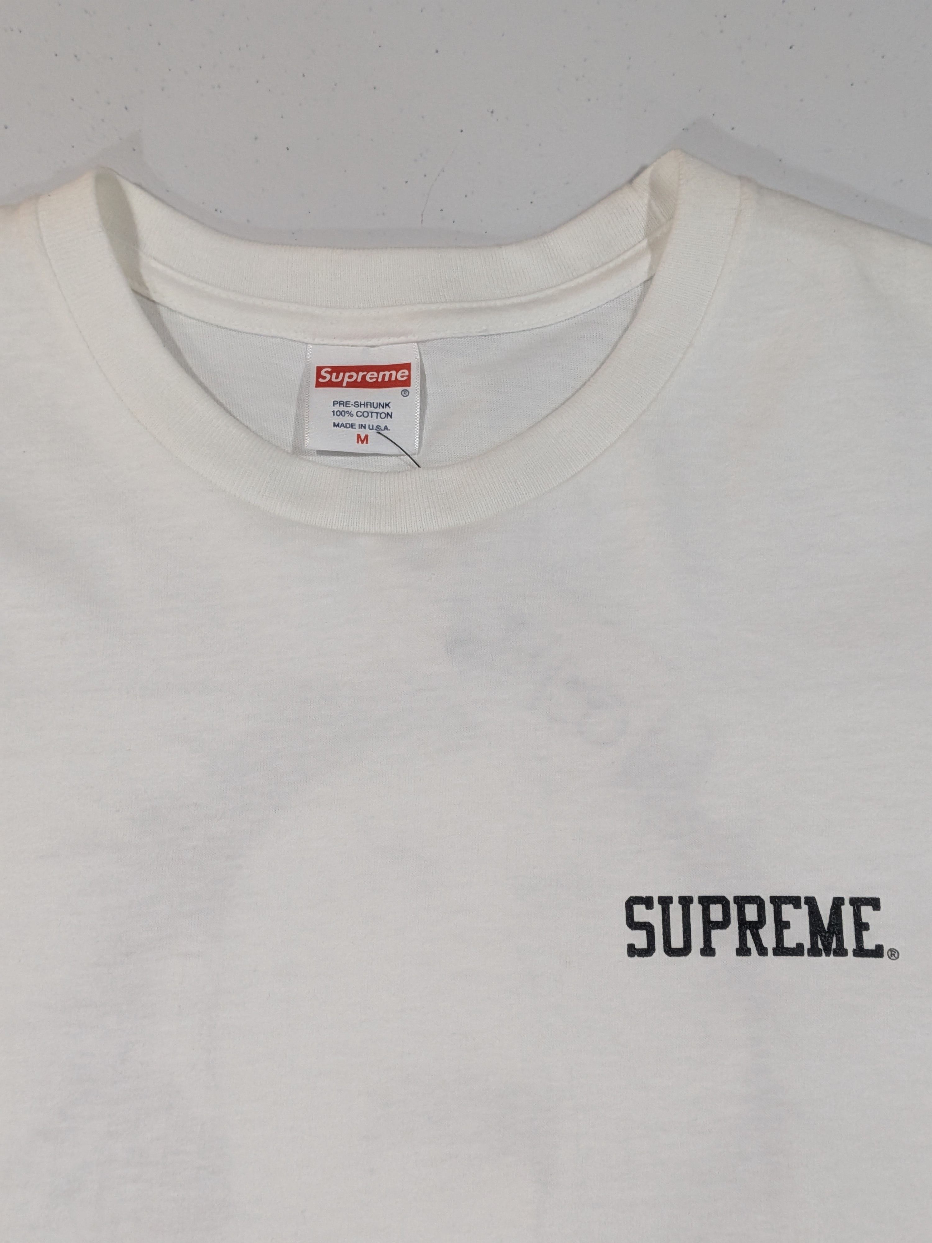 Supreme Supreme AKIRA White Pill Tee Size US M / EU 48-50 / 2 - 2 Thumbnail