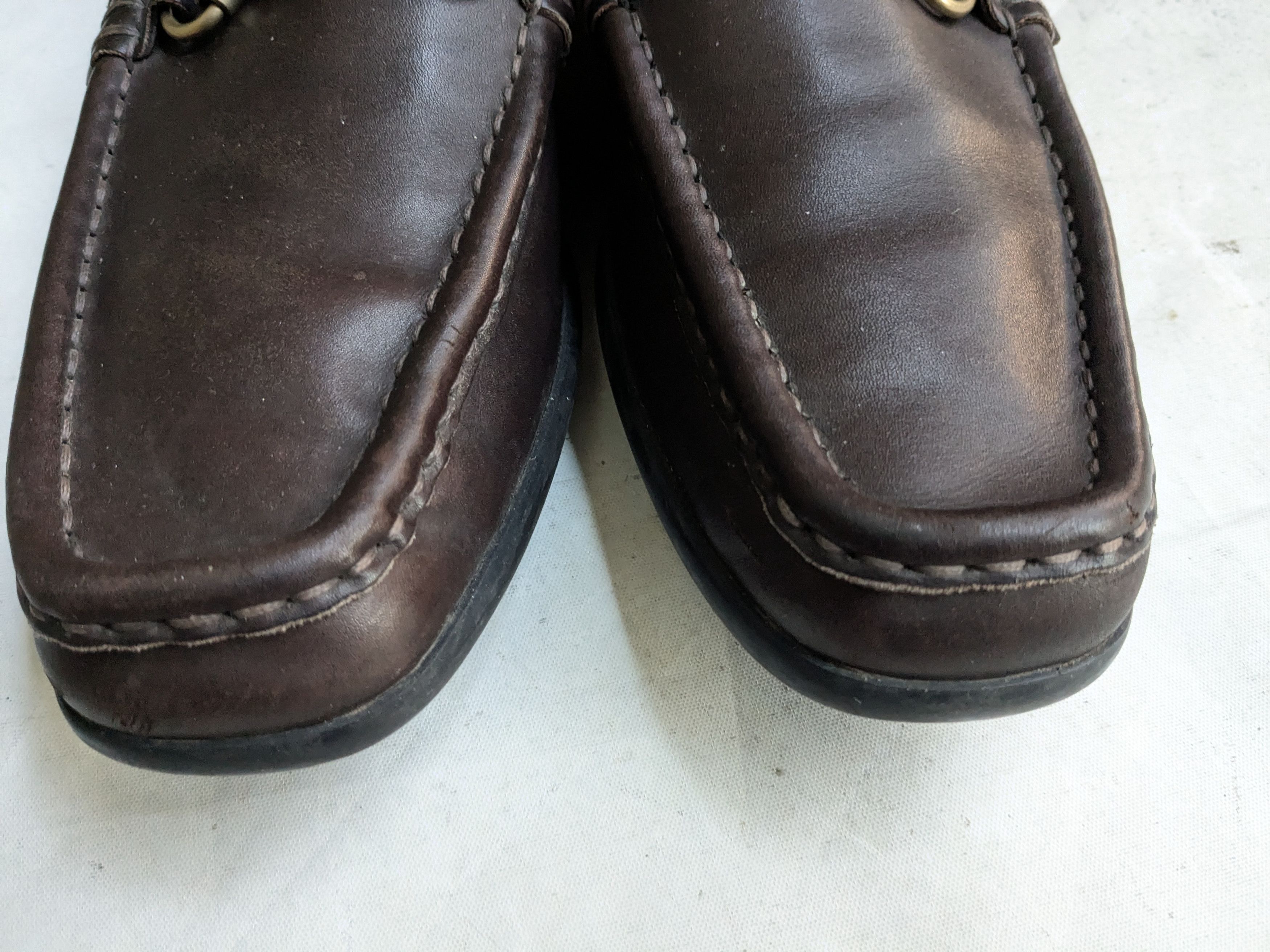 Gucci Gucci Horsebit Driving Loafers Brown Leather 9.5 Buckle Size US 9.5 / EU 42-43 - 4 Thumbnail