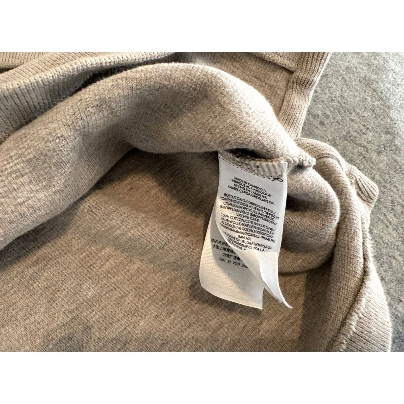 Polo Ralph Lauren Polo Ralph Lauren Pullover Sweater Quarter Zip Beige w/ Pony Mens XL Size US XL / EU 56 / 4 - 4 Thumbnail