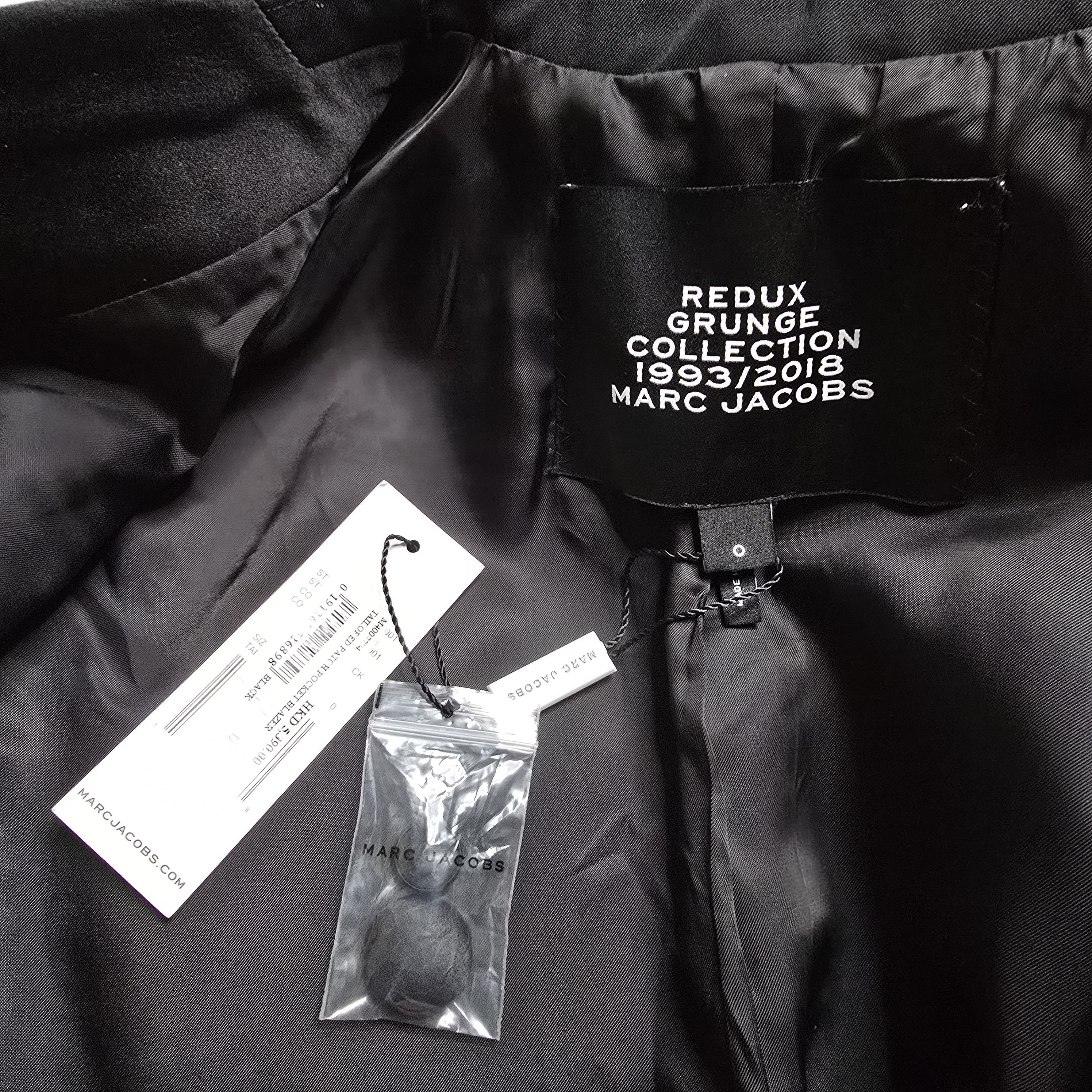 Marc Jacobs Marc Jacobs - Redux Grunge Collection Blazer Jacket Size XS / US 0-2 / IT 36-38 - 5 Thumbnail