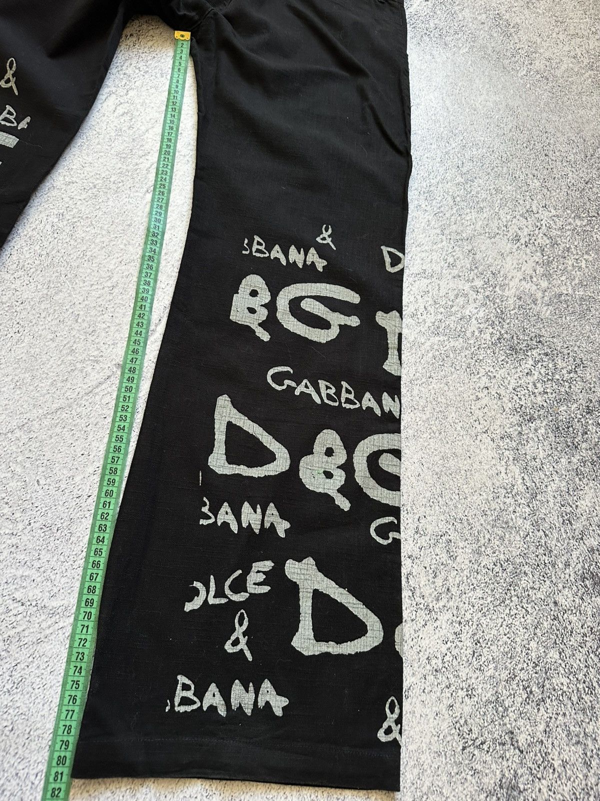 Other Vintage Dolce & Gabbana Womens Pants Big Logo Rare Y2K Sexy Size 32" / US 10 / IT 46 - 14 Thumbnail
