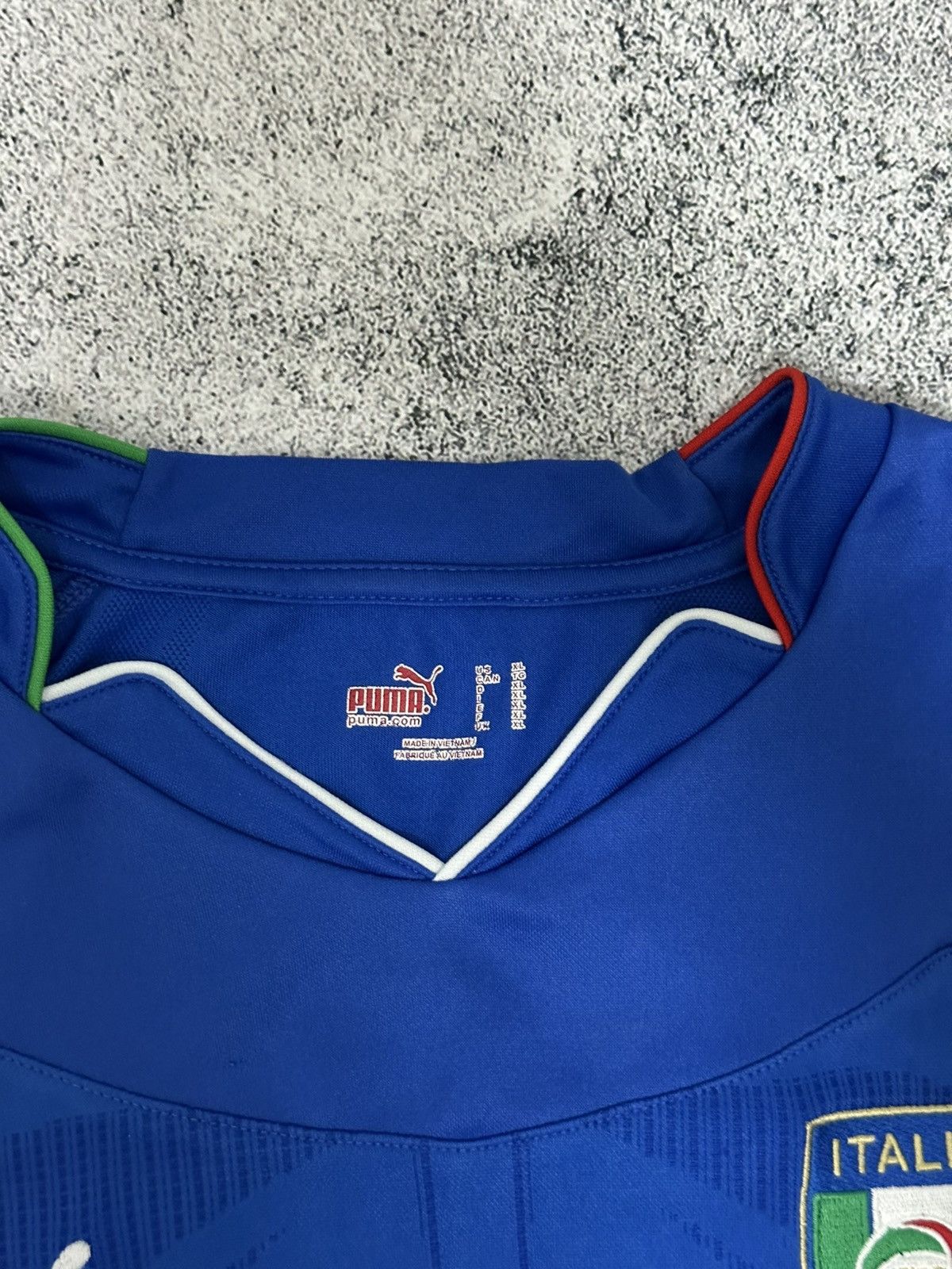 Puma Puma 2010/2011 Italia Home Soccer Jersey Size US XL / EU 56 / 4 - 9 Thumbnail