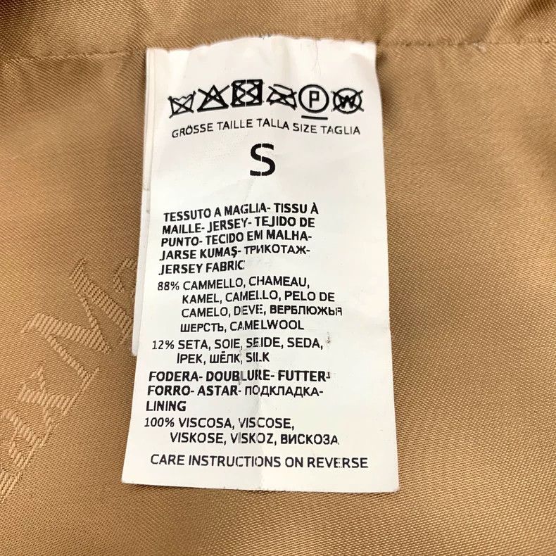 Max Mara Max Mara Teddy brown teddy camel-fleece lapel double-breas Size S / US 4 / IT 40 - 6 Thumbnail