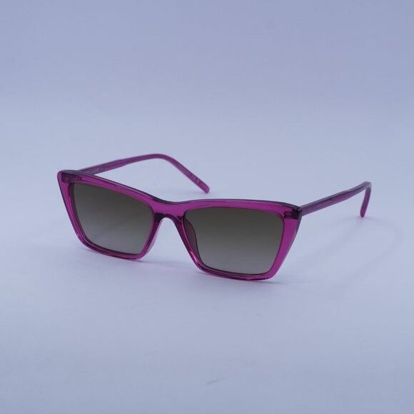 Saint Laurent Paris Saint Laurent SL737 MICA THIN 006 Sunglasses Cyclamen Size ONE SIZE - 5 Thumbnail