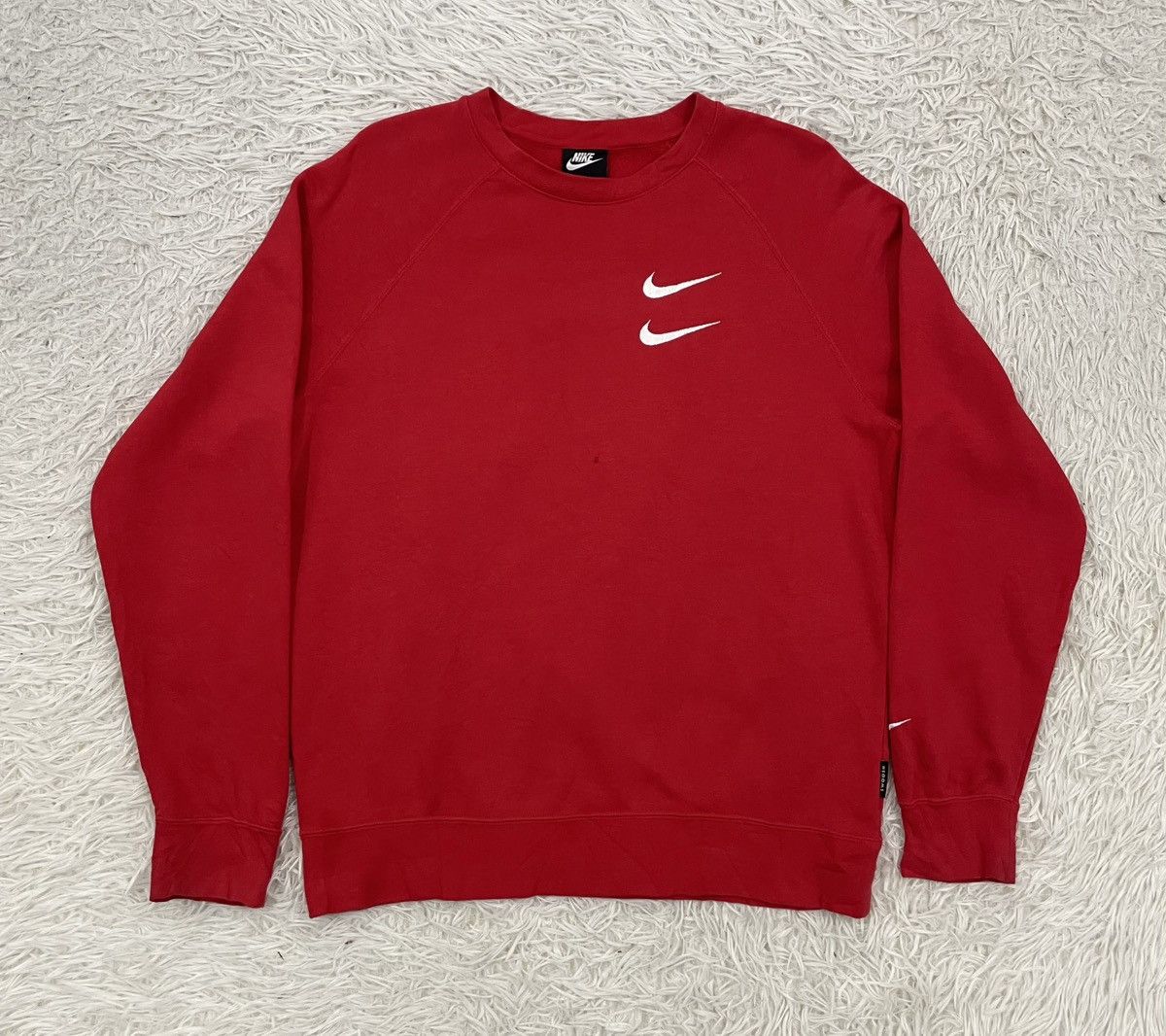 Nike Double Swoosh & Big Logo Sweatshirt
