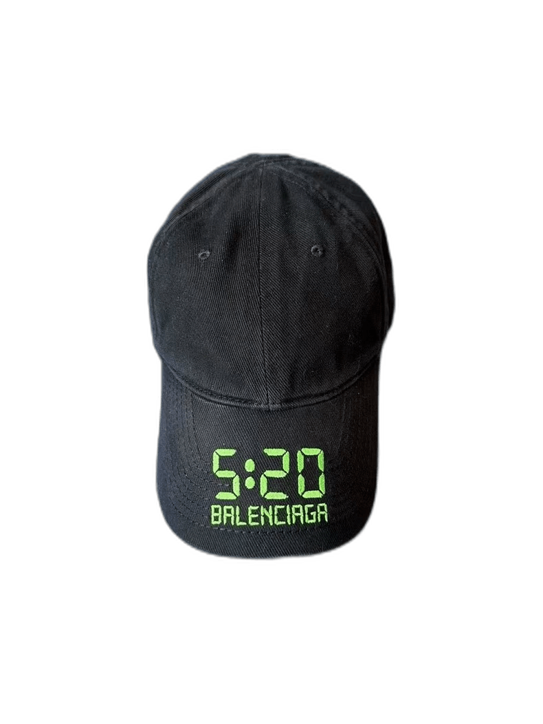 Balenciaga Balenciaga Baseball Cap with Green Design Size ONE SIZE - 1 Thumbnail