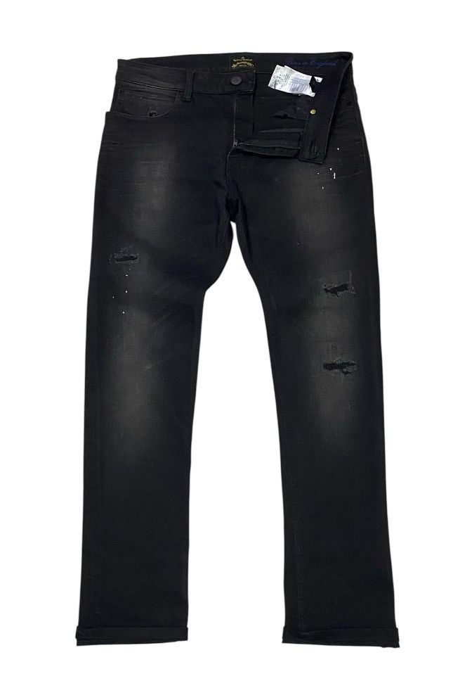Vivienne Westwood Vivienne Westwood Anglomania Ripped Distressed Skinny Jeans Size US 33 - 1 Thumbnail