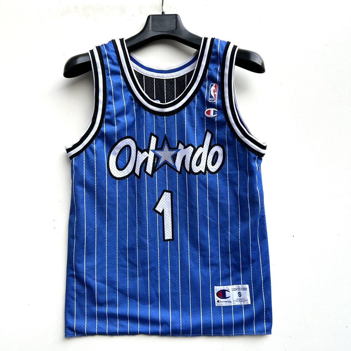Champion × NBA Vintage bilateral Orlando Magic Jersey Champion Hardaway Size US S / EU 44-46 / 1 - 2 Thumbnail
