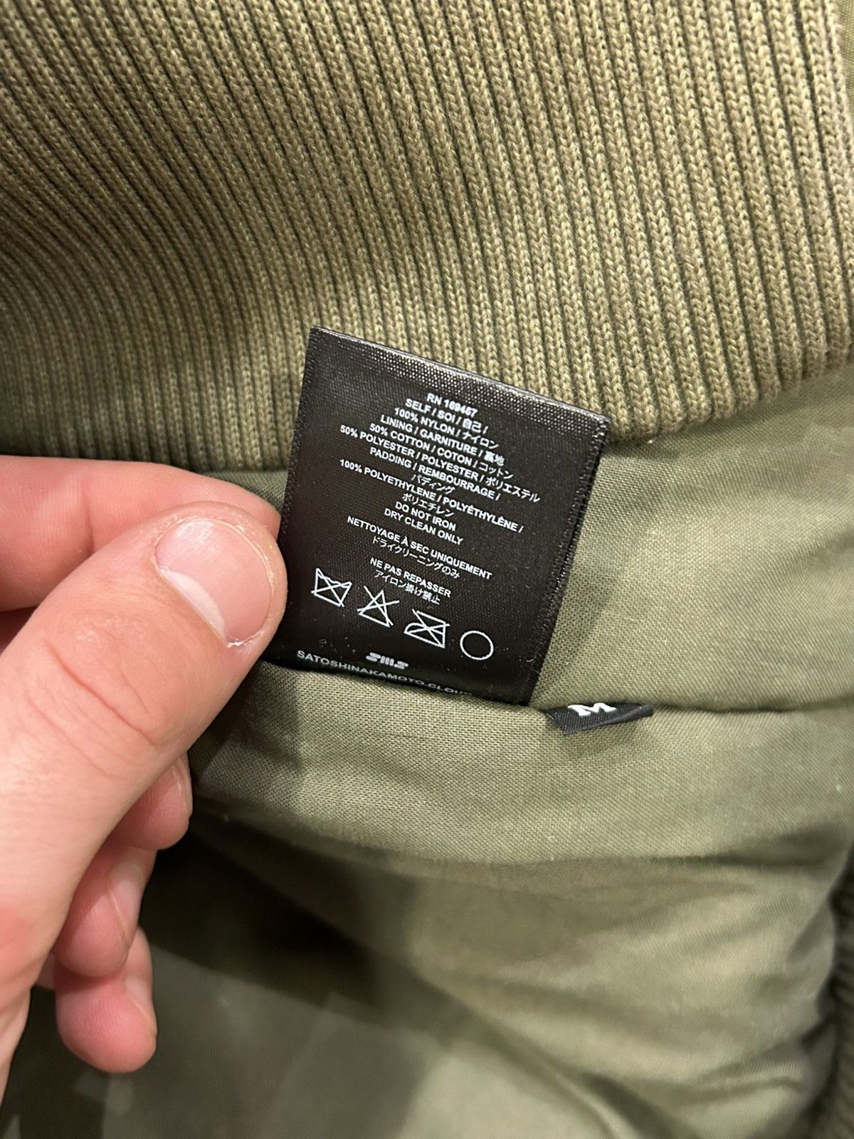 Satoshi Nakamoto Satoshi Nakamoto FW24 MA-1 Moto Jacket Size US M / EU 48-50 / 2 - 6 Thumbnail
