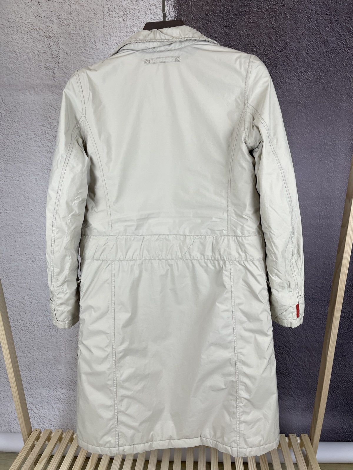 Prada × Vintage Prada red tab vintage nylon gore-tex coat jacket art. 280705 Size S / US 4 / IT 40 - 19 Thumbnail