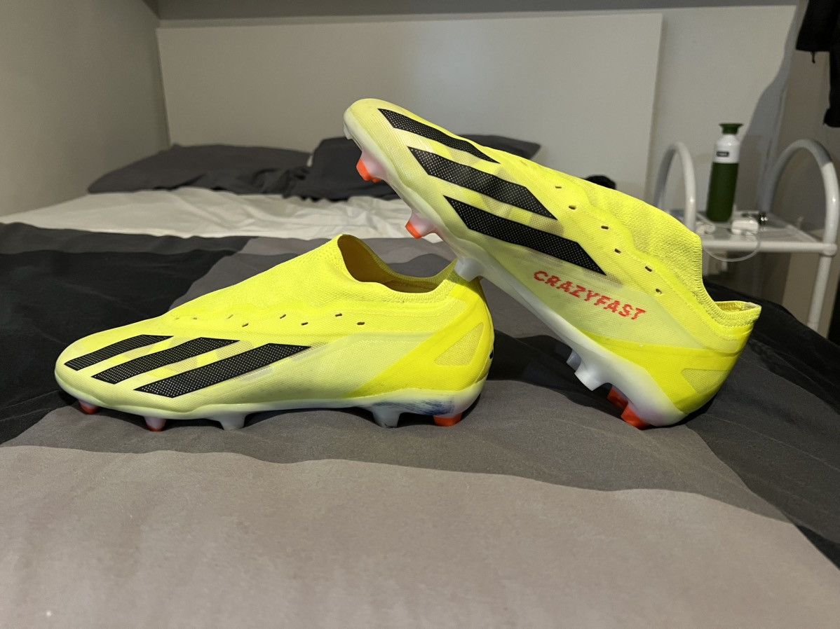 Adidas Yellow and black adidas boots Size US 11.5 / EU 44-45 - 1 Thumbnail