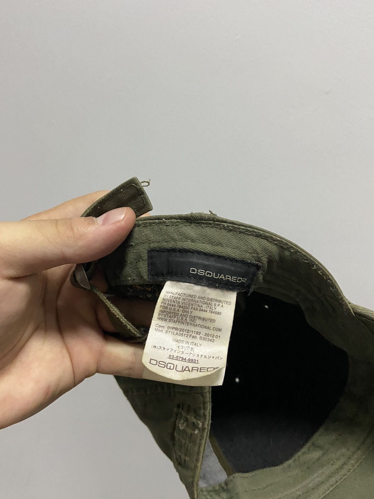 Dsquared2 Dsquared2 brothers Cap Vintage big Logo Style Skate Size ONE SIZE - 7 Thumbnail