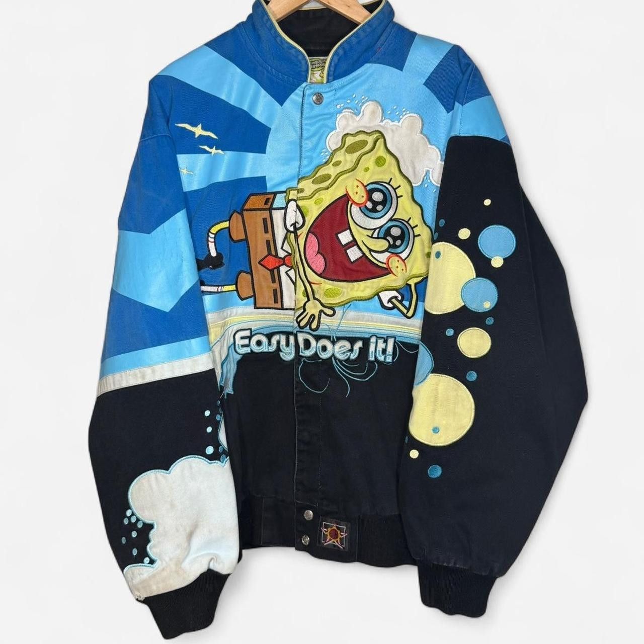Jeff Hamilton Vintage 2000s XL Spoongebob Squarepants Jeff Hamilton Jacket Size US XL / EU 56 / 4 - 3 Thumbnail