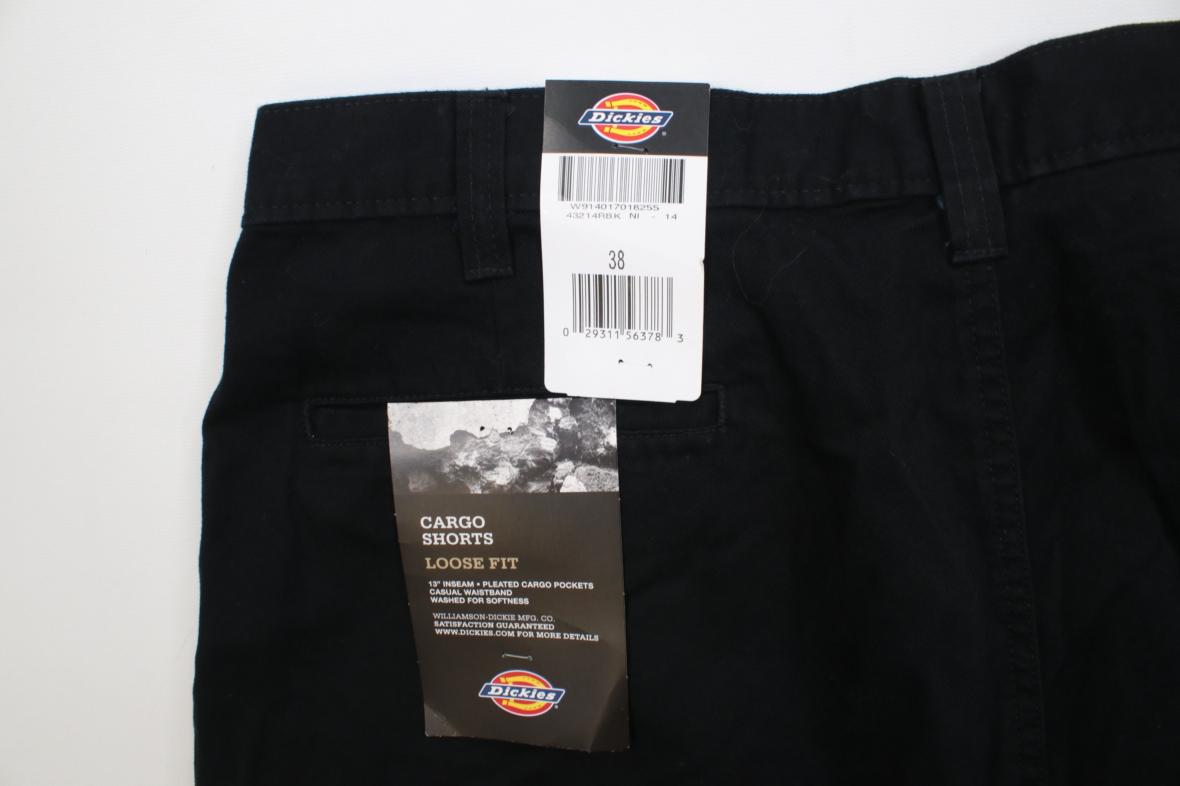 Dickies Deadstock Vintage Y2K Dickies Loose Fit Cargo Shorts Black Size US 38 / EU 54 - 12 Thumbnail