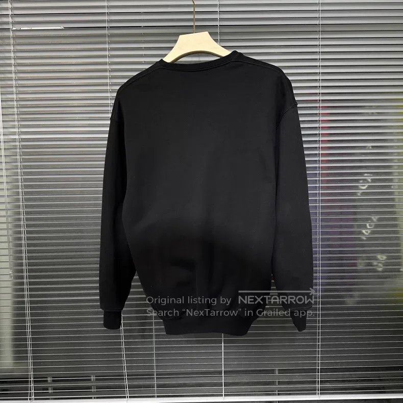 Balenciaga Balenciaga Sweatshirt with rainbow slogan, black Size US S / EU 44-46 / 1 - 2 Thumbnail