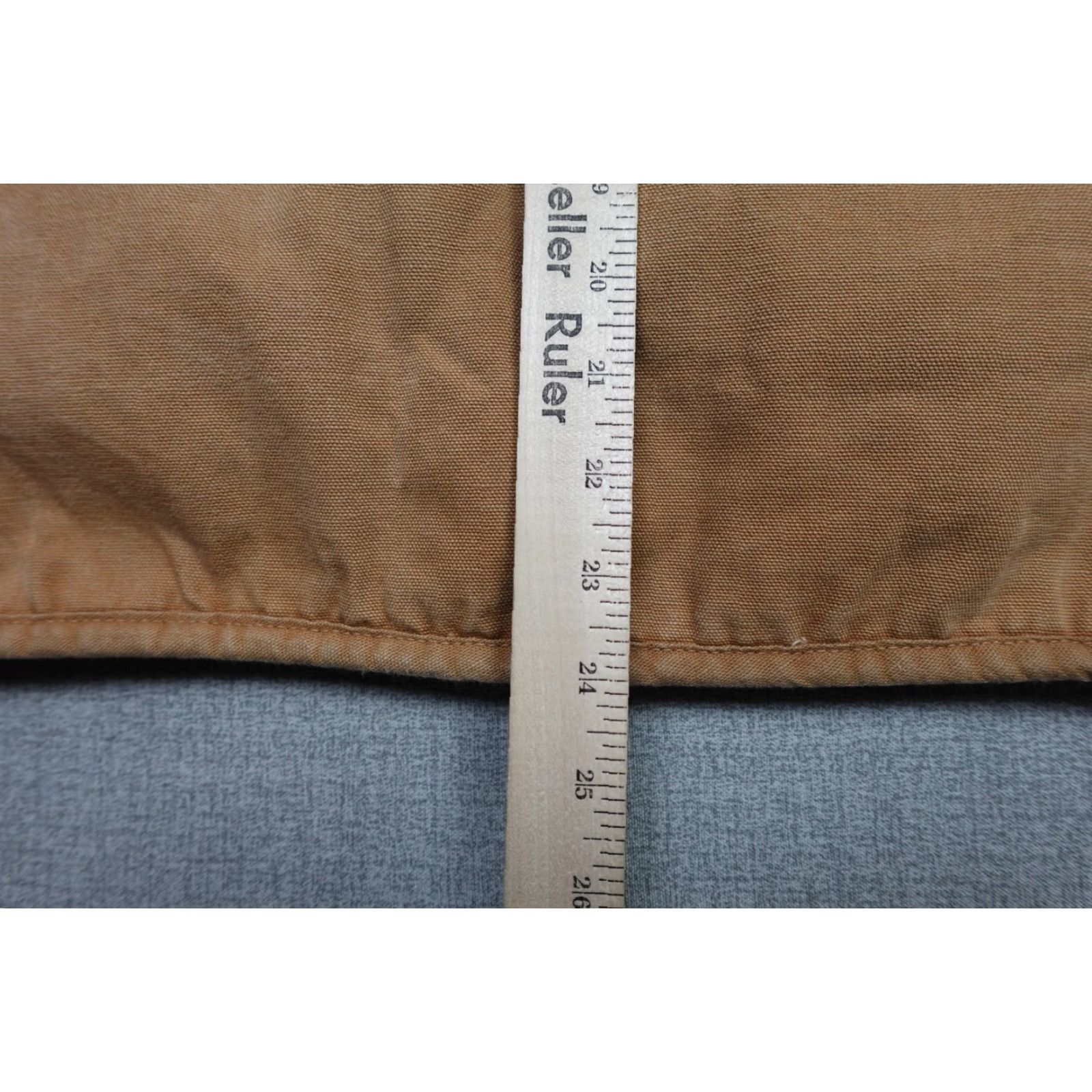 Carhartt Carhartt Vest Mens 2XL Brown Canvas Sherpa Quilted Workwear Grunge 1980s Vintage Style Size US XXL / EU 58 / 5 - 7 Thumbnail