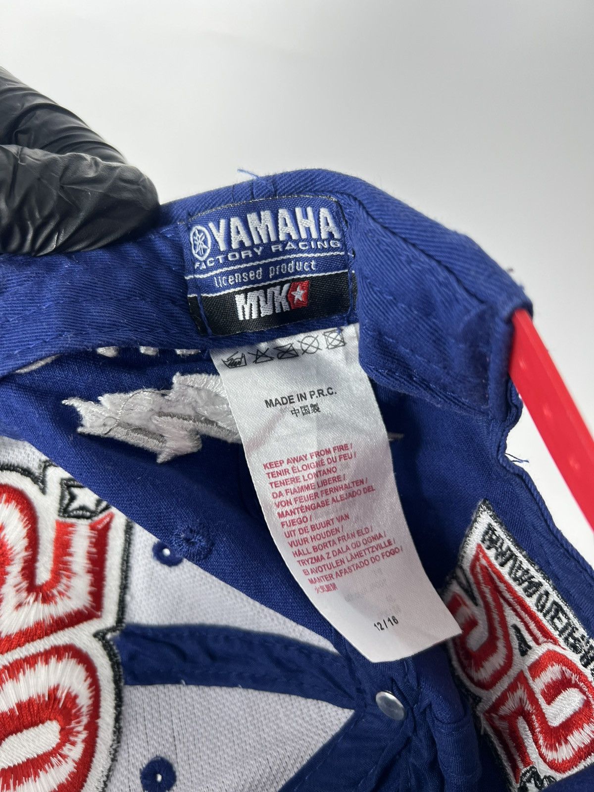 Yamaha Vintage Streetwear Y2K Maverick Vinales Yamaha Racing Cap Size ONE SIZE - 7 Thumbnail