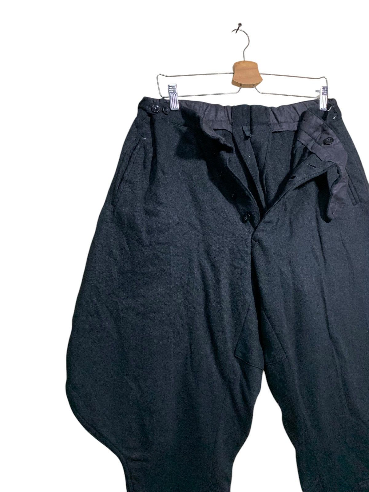 Japanese Brand 🔥VINTAGE WOOL BALOON WOOL TROUSER PANTS Size US 31 - 2 Thumbnail