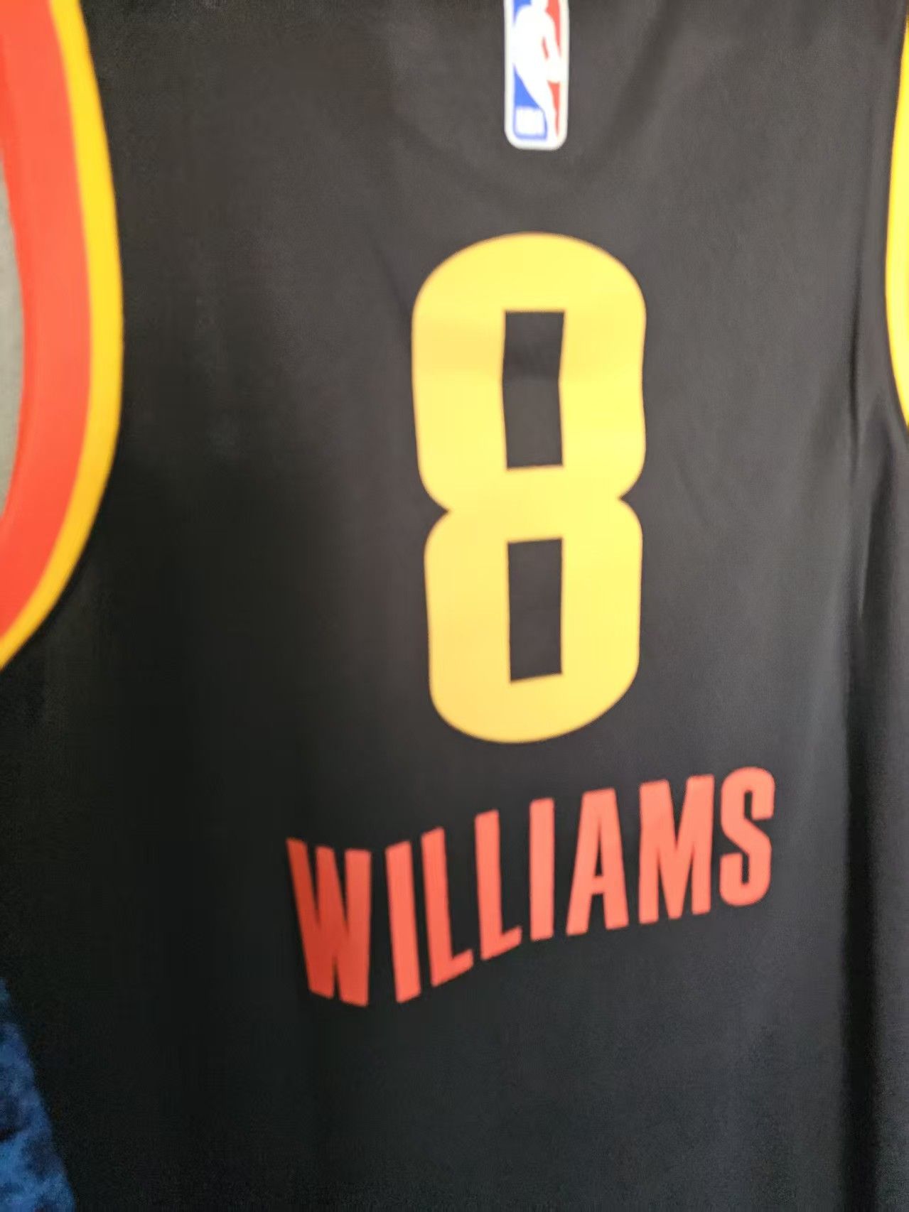 NBA Oklahoma City Thunder #8 Jalen Williams Jersey S Size US S / EU 44-46 / 1 - 3 Thumbnail