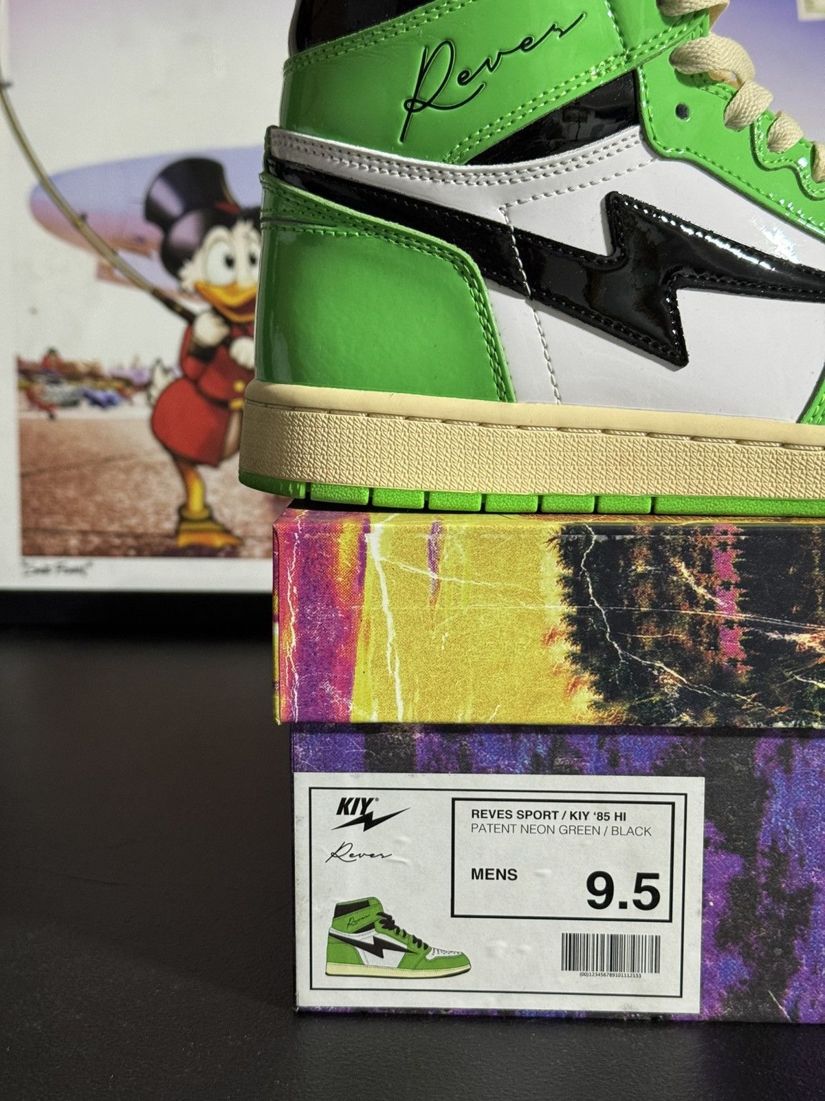 Other Air KIY Reves Sport ‘85 High - Patent Neon Size US 9.5 / EU 42-43 - 7 Thumbnail