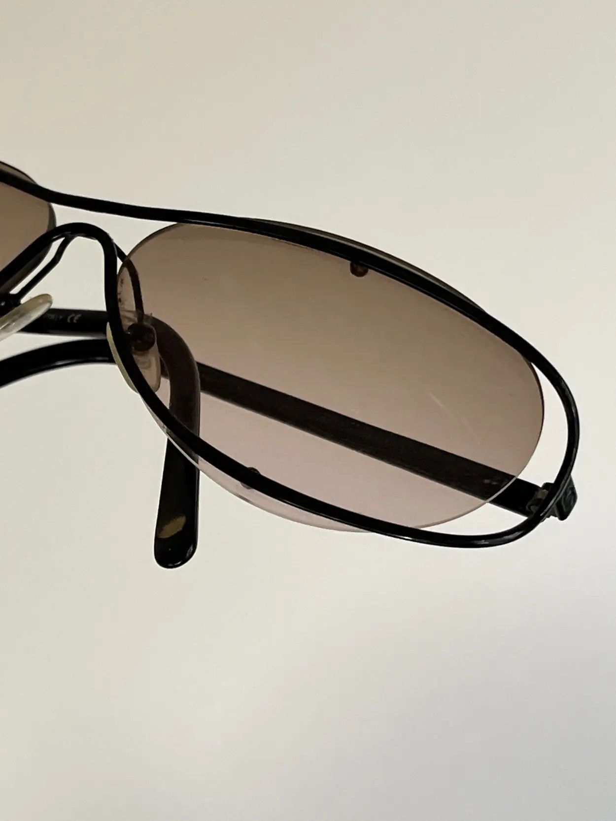 Chanel × Vintage CHANEL SUNGLASSES 4020 Rhinestone 4017 Mask RI907 Size ONE SIZE - 5 Thumbnail