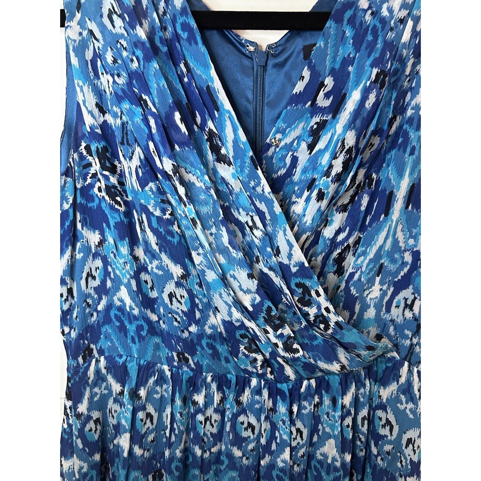 Brooks Brothers Brooks Brothers Sleevles Silk Dress Size 2 Blue,black,white Size XS / US 0-2 / IT 36-38 - 6 Thumbnail