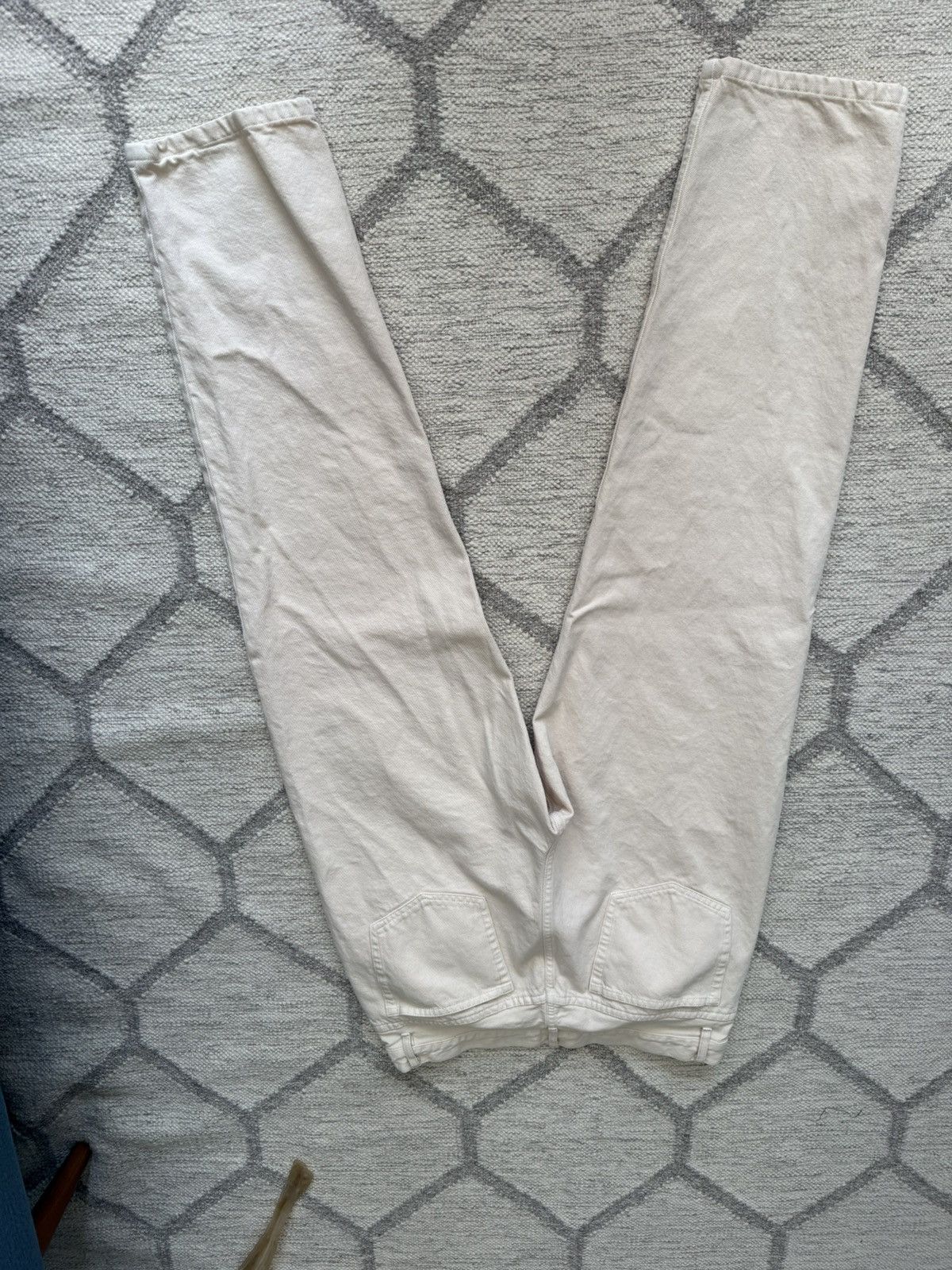 A.P.C. APC Martin 32 waist cream jeans Size US 32 / EU 48 - 2 Thumbnail