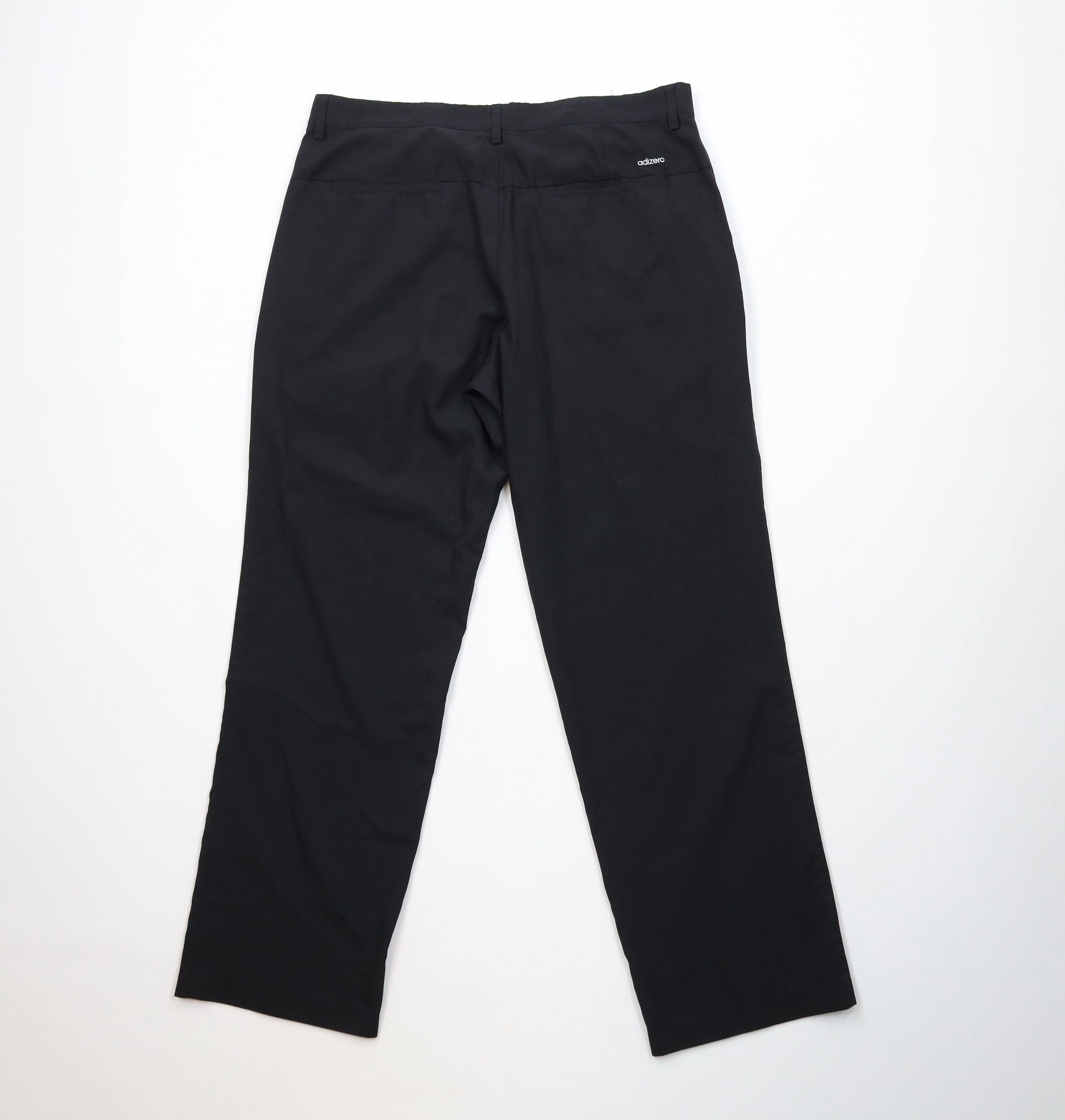 Adidas Vintage Adidas Golf Wide Leg Golfing Chino Pants Black Size US 34 / EU 50 - 7 Thumbnail