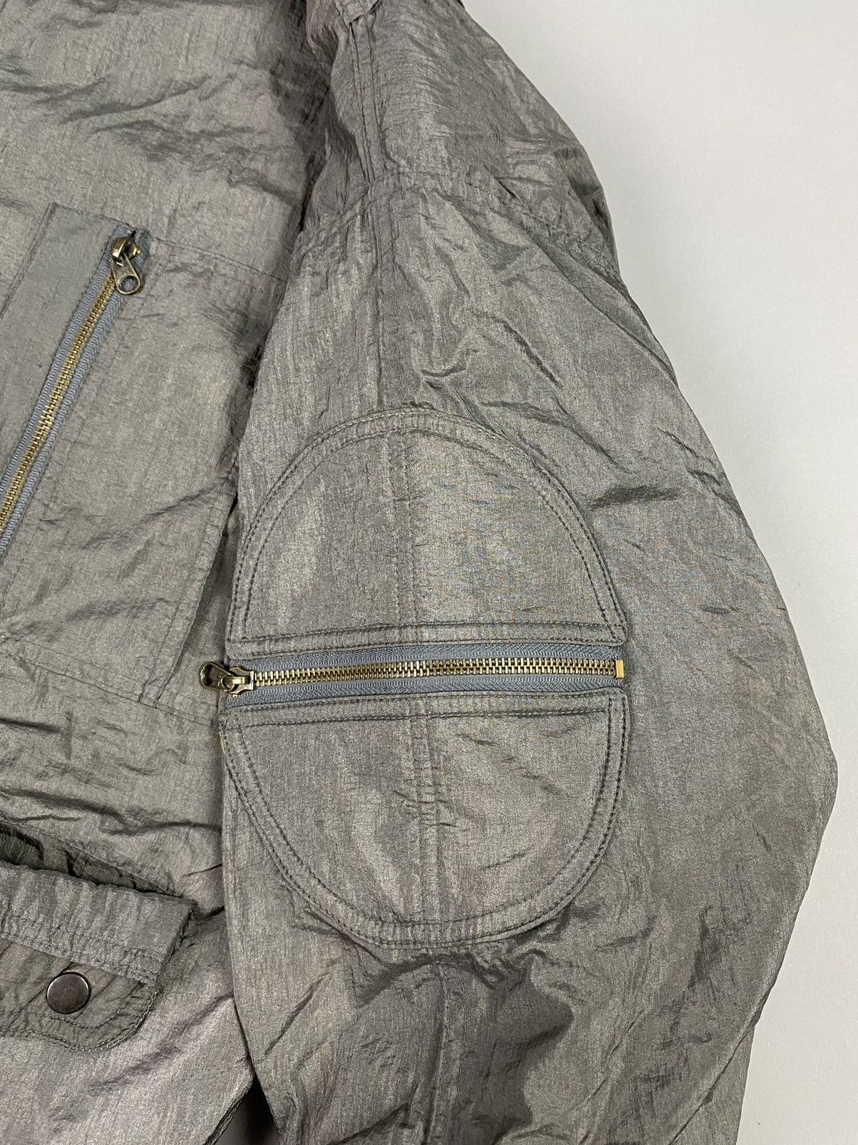 Vintage Vintage Quilted Nylon Bomber Jacket - Rare Yellow Lining Size US M / EU 48-50 / 2 - 4 Thumbnail