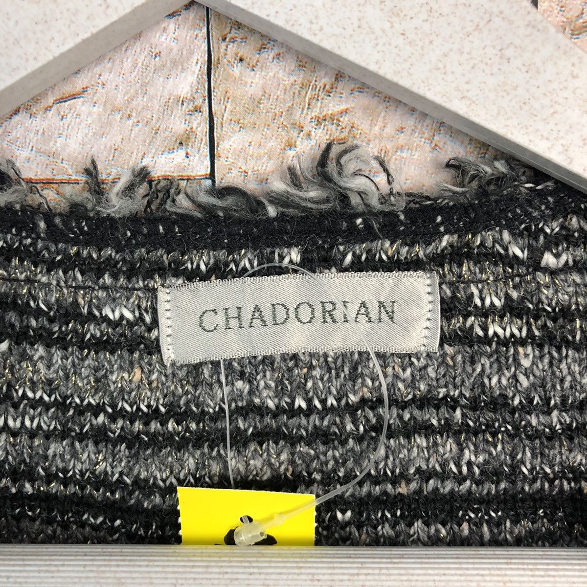 Homespun Knitwear × Japanese Brand Chadoriah Black Knitwear ripped style #A224 Size M / US 6-8 / IT 42-44 - 8 Thumbnail