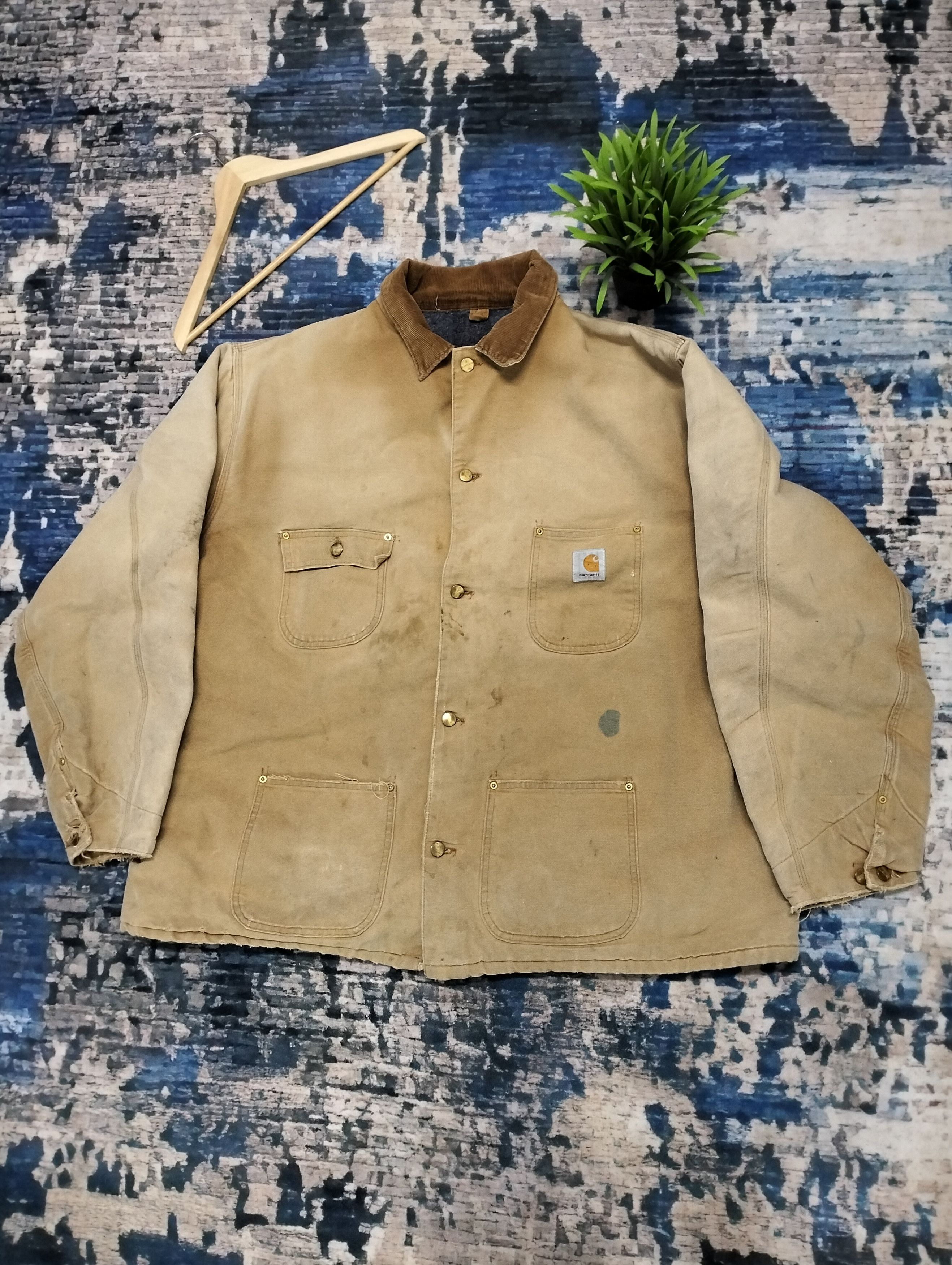 Carhartt × Vintage Staff Picks Distressed Carhartt Work Jacket Size US XL / EU 56 / 4 - 1 Thumbnail