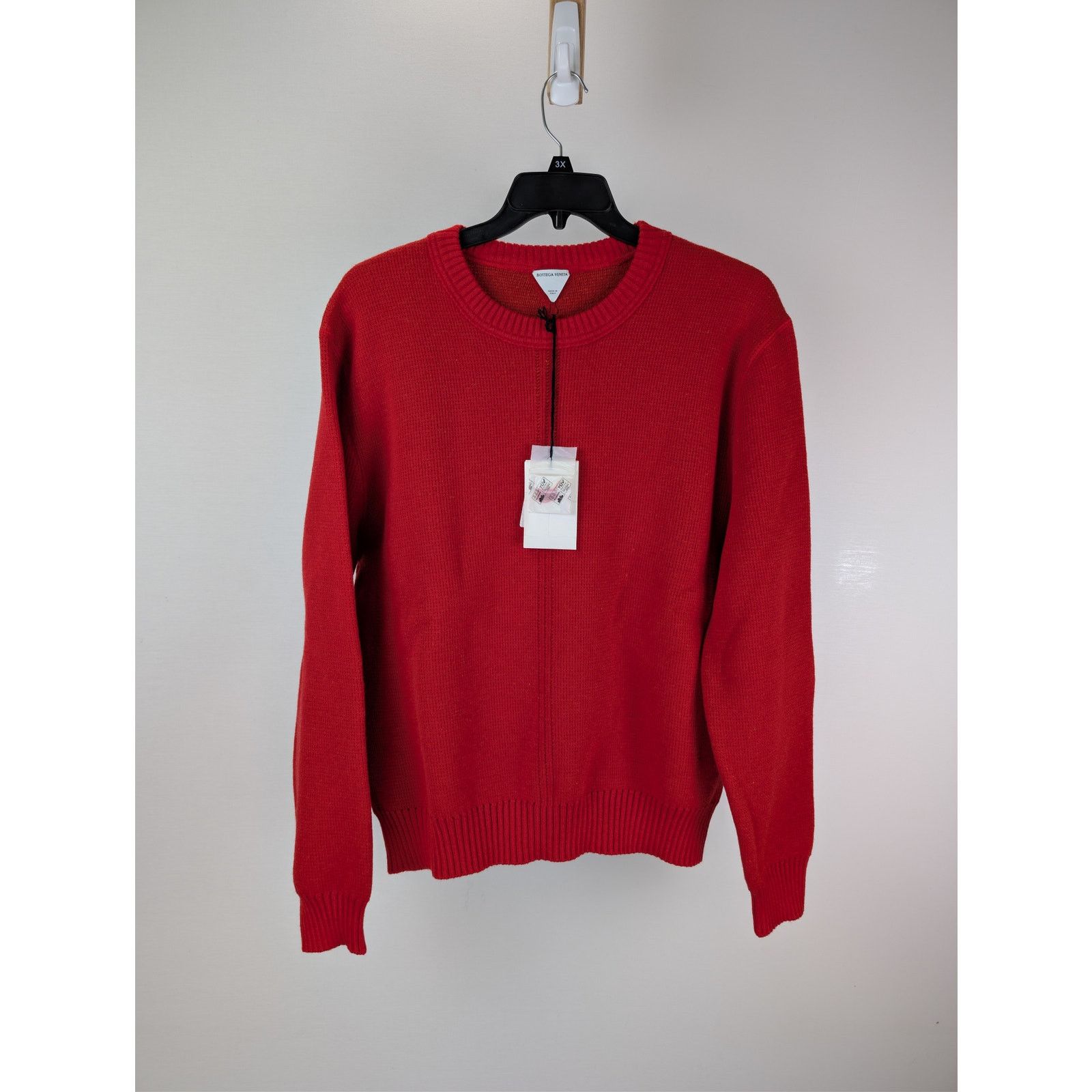 Bottega Veneta o1rshd1 MW Dry Wool Knitwear Sweater in Firework Size US XL / EU 56 / 4 - 1 Thumbnail