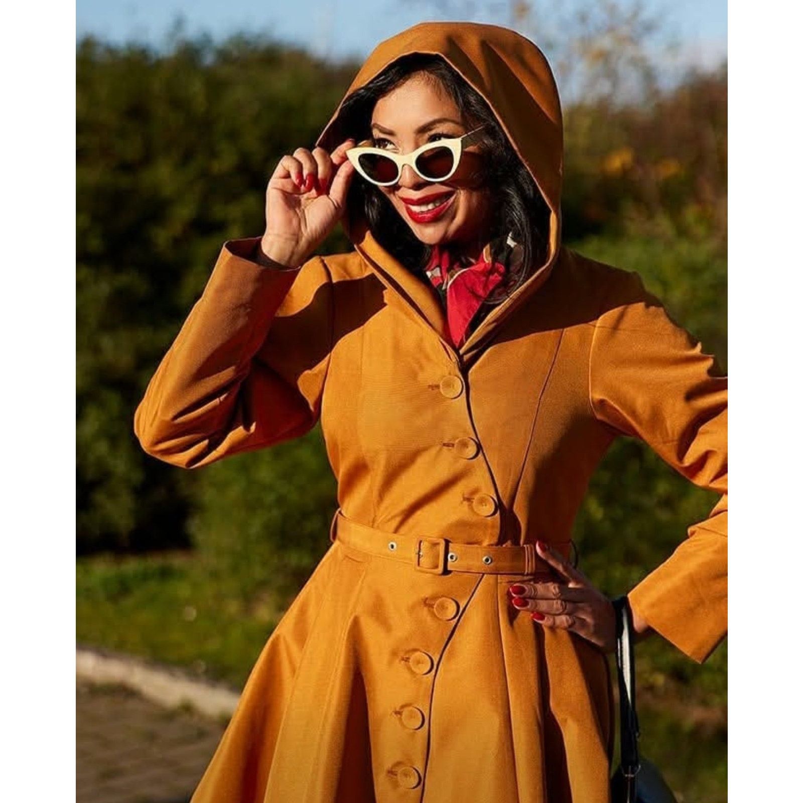 Other Miss Candyfloss Loree Lou Flare Furs Lining Water Repellent Size M / US 6-8 / IT 42-44 - 5 Thumbnail