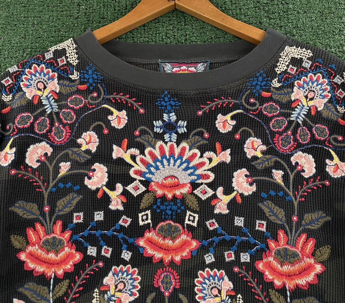 Johnny Was Johnny Was Nindi Floral Embroidered Camo 3/4 Sleeve Thermal Size S / US 4 / IT 40 - 2 Thumbnail