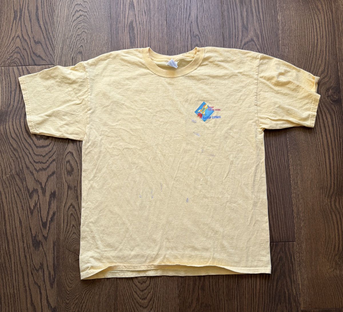 Vintage Vintage Y2K Syncsoft Technology Backup Express Graphic Tee Size US XL / EU 56 / 4 - 3 Thumbnail