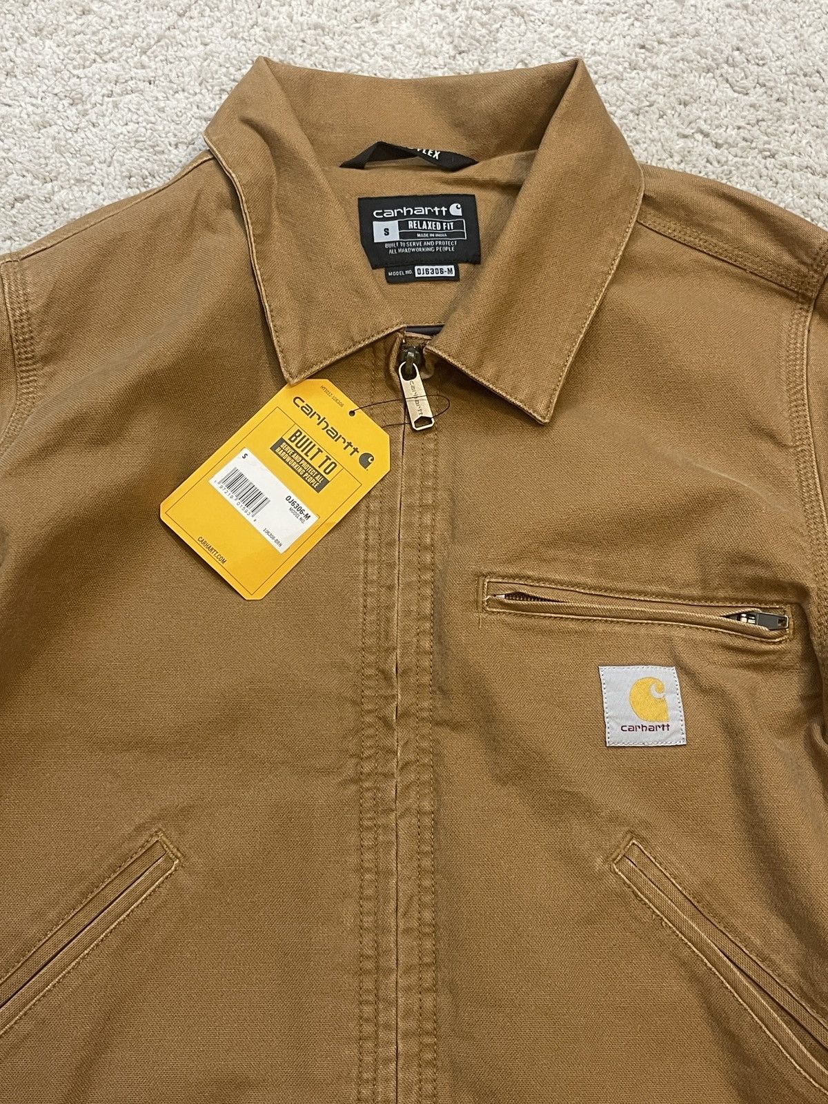 Carhartt Brand New Authentic Carhartt Detroit Jacket Men’s Size Small Size US S / EU 44-46 / 1 - 2 Thumbnail